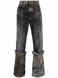 Y/Project прямые джинсы Cowboy Cuffs Y.Project