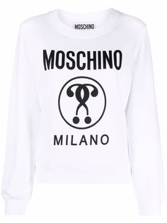 Moschino толстовка с логотипом