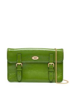 Mulberry клатч Alexas с жатым эффектом
