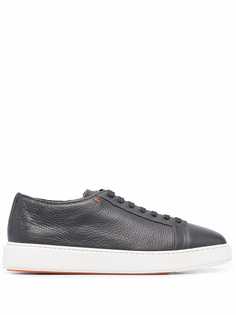 Santoni фактурные кеды