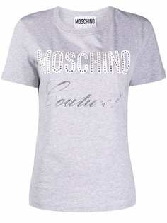 Moschino футболка с логотипом