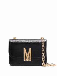 Moschino сумка через плечо с логотипом