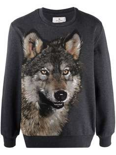 ETRO wolf-print jumper