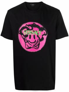 Versace футболка с графичным принтом