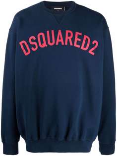 Dsquared2 logo-print cotton sweatshirt