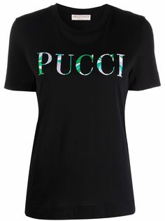 Emilio Pucci футболка с логотипом