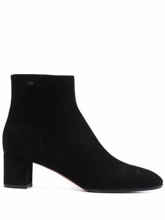 Santoni suede ankle boots