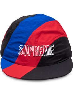 Supreme кепка в диагональную полоску