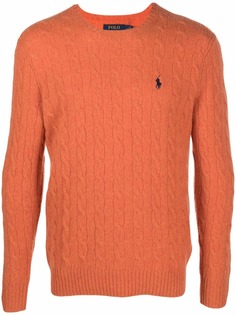 Polo Ralph Lauren cable-knit crewneck jumper