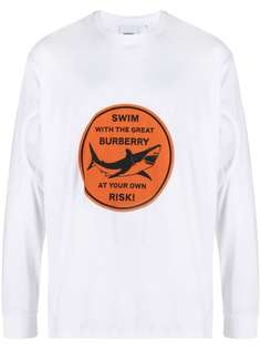 Burberry shark-print T-shirt