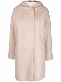 Peserico zip-up hooded coat