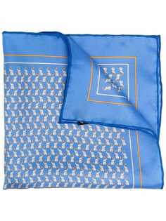 Salvatore Ferragamo baby elephant silk scarf