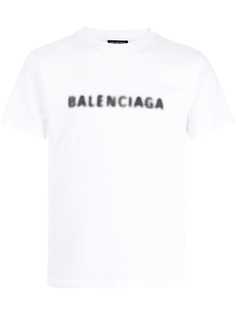 Balenciaga logo-print small-fit T-shirt