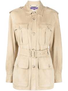 Ralph Lauren Collection belted-waist wool jacket