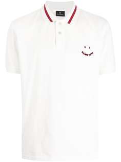 PS Paul Smith рубашка поло с нашивкой-логотипом