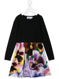 Molo floral shift mini dress