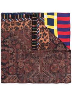 Pierre-Louis Mascia mix-print scarf