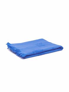 Vilebrequin turtle-embroidered frayed edge cotton towel