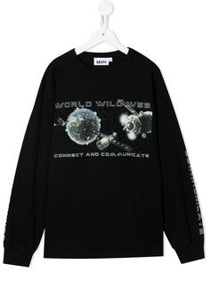 Molo graphic-print cotton sweatshirt