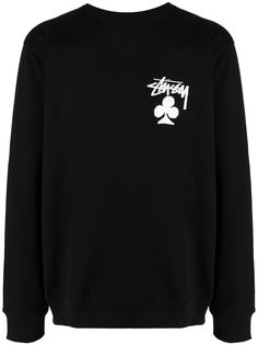 Stussy толстовка с логотипом