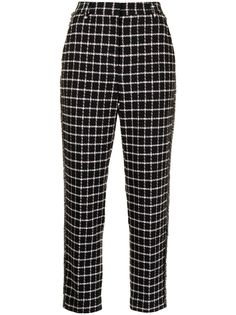 Rebecca Vallance клетчатые брюки Cory прямого кроя