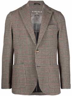 Circolo 1901 check-pattern tailored blazer