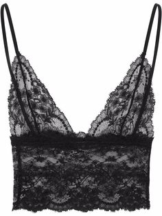 Dolce & Gabbana удлиненный бюстгальтер с кружевом