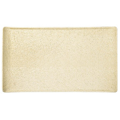 Тарелка прямоугольная Wilmax SandStone фарфор 19,5х14,5 см