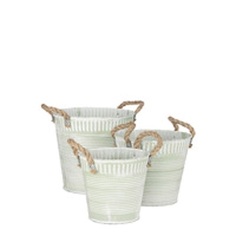 Кашпо Edelman garden spiro д16см 15см зелёное