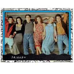 Пазл Educa Friends/Друзья "На лестнице" 1000 деталей