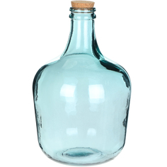 Декоративная бутылка San miguel голубая 12 л