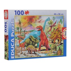 Пазл Educa 100 деталей "Динозавры"