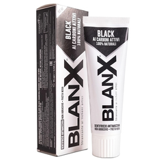 Зубная паста с углем BlanX Black Charcoal 75 мл