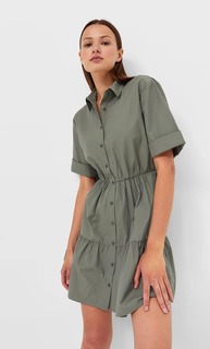 Stradivarius Короткое Платье-Рубашка Multicolor M