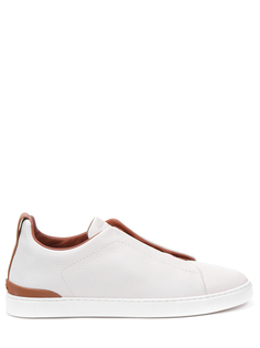 Кеды кожаные Ermenegildo Zegna