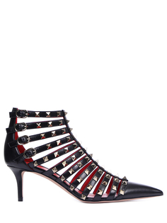 Босоножки кожаные Rockstud Alcove Valentino Garavani