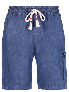 Шорты из хлопка и льна MC2 Saint Barth