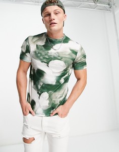 Белая футболка со вставками River Island Ottoman-Белый