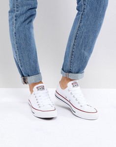 Белые кроссовки Converse Chuck Taylor All Star ox-Белый