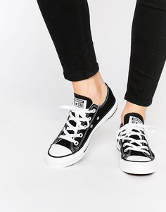 Черные кроссовки Converse Chuck Taylor All Star Core Ox-Черный