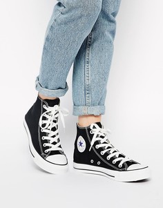 Высокие черные кроссовки Converse Chuck Taylor All Star-Черный