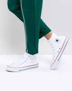 Высокие белые кроссовки Converse All Star-Белый
