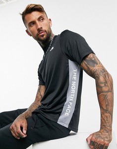 Черная футболка The North Face Mountain Athletic Hybrid-Черный цвет