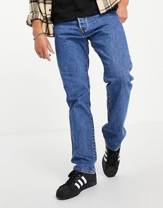 Прямые джинсы до щиколотки выбеленного синего оттенка Levis 501 93-Голубой Levis®