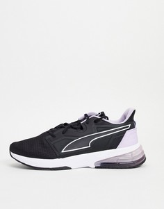 Черно-фиолетовые кроссовки Puma Training Level Up XT-Черный
