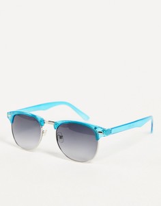Солнцезащитные очки в голубой оправе Jeepers Peepers