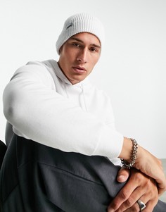 Шапка-бини молочного цвета в рыбацком стиле ASOS Daysocial-Белый