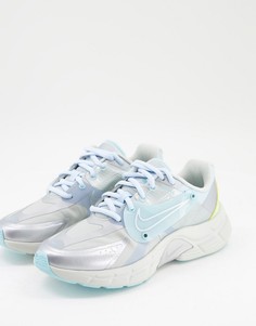 Серебристые кроссовки Nike Alphina 5000-Серебристый