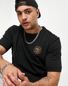 Черная футболка с логотипом на тему кемпинга Reebok Classics-Черный цвет