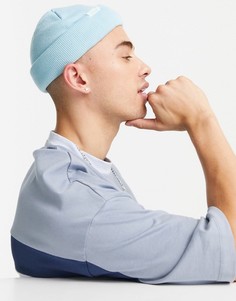 Голубая шапка-бини ASOS Daysocial-Голубой